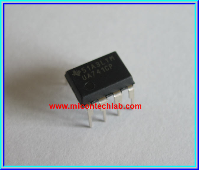 1x UA741 ไอซีออปแอมป์ Op-Amp 741