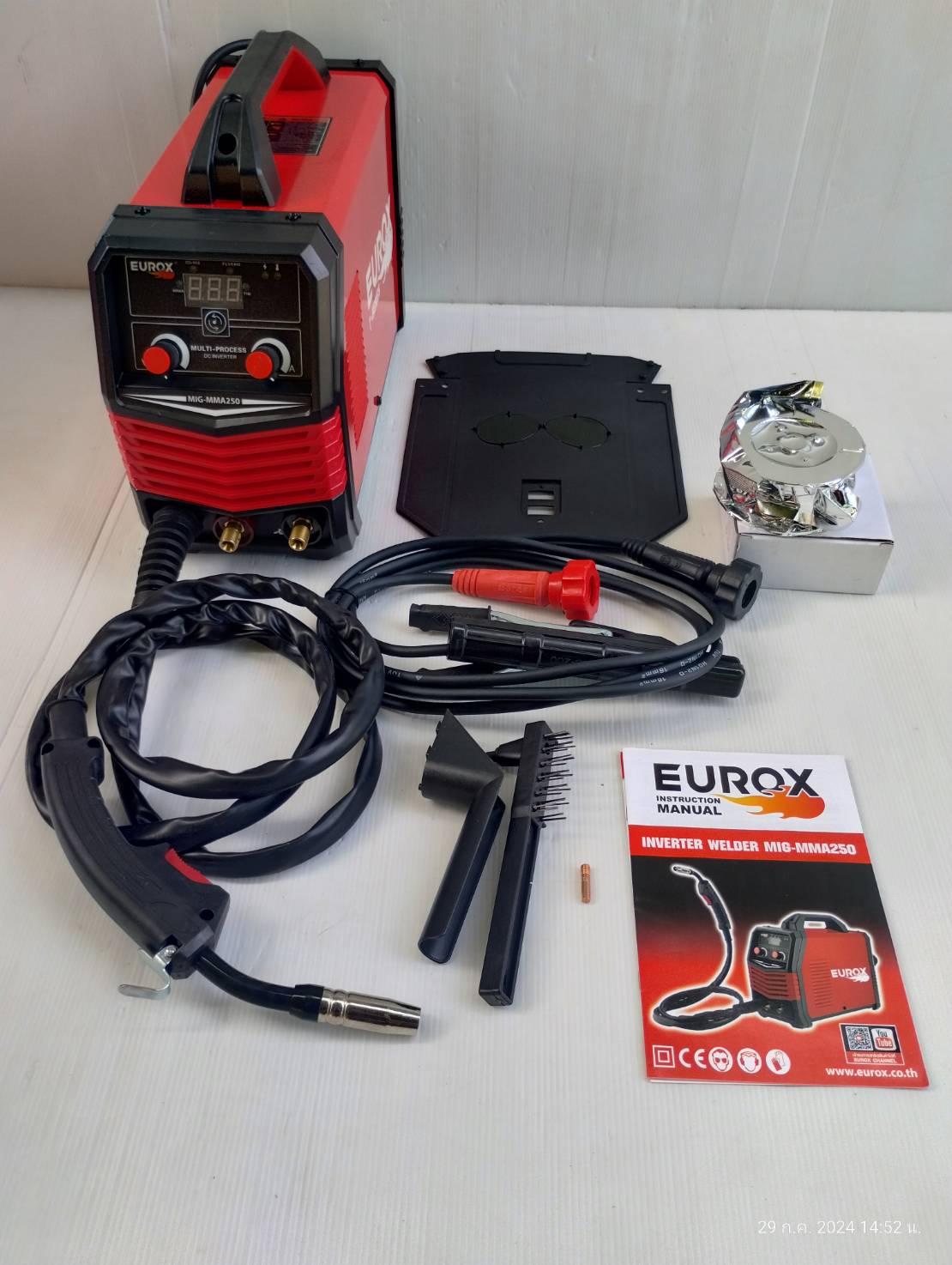 เครื่องเชื่อมไฟฟ้า3ระบบ MIG-MMA250 EUROX