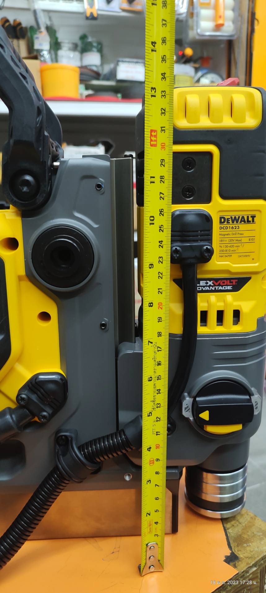 สว่านแม่เหล็ก20V DCD1623N DEWALT (ตัวเปล่า)