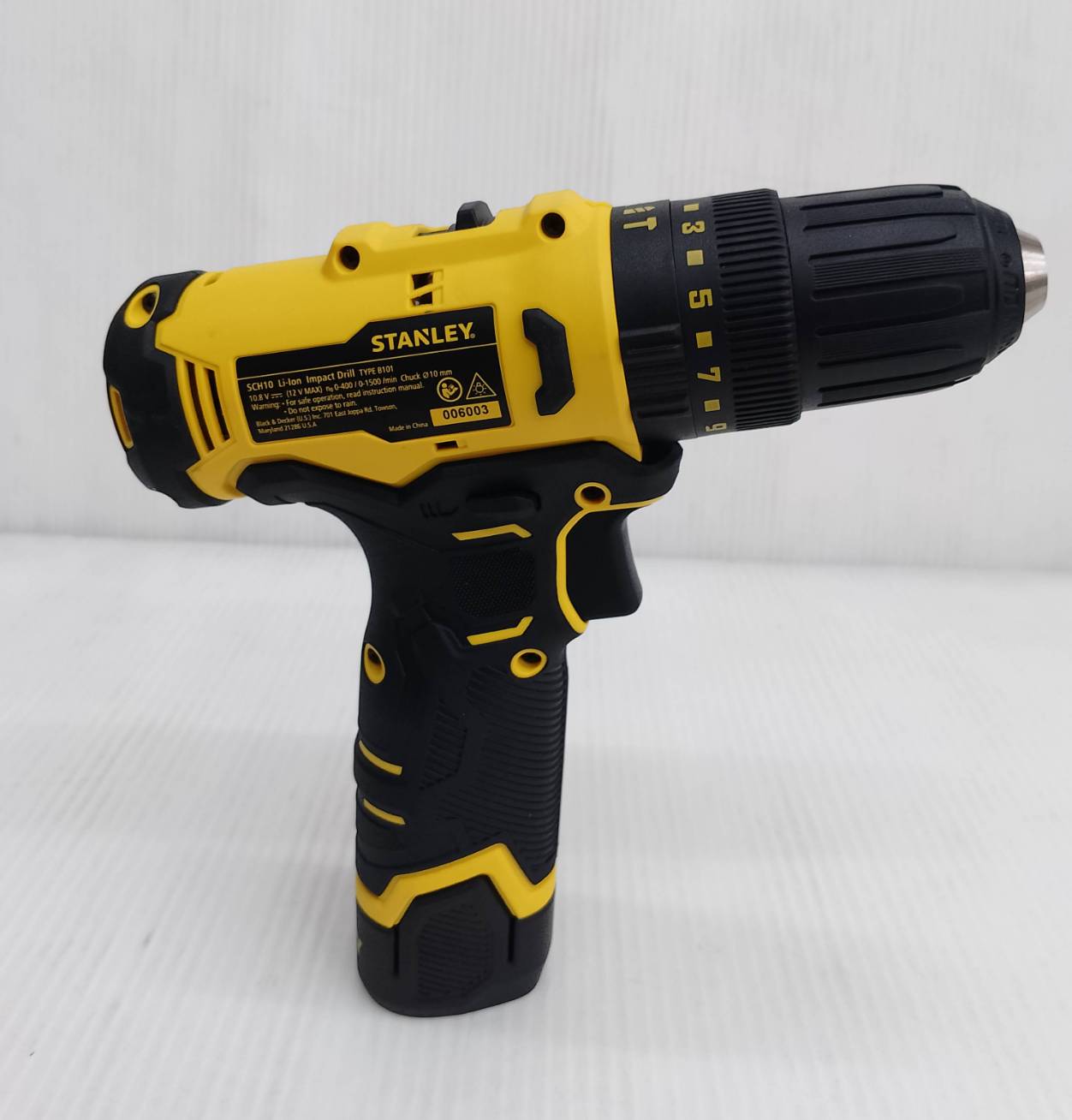 STANLEY รุ่น SCH10D1-B1 สว่านกระแทกไร้สาย 12V Max พร้อมแบตเตอรี่ 2.0AH