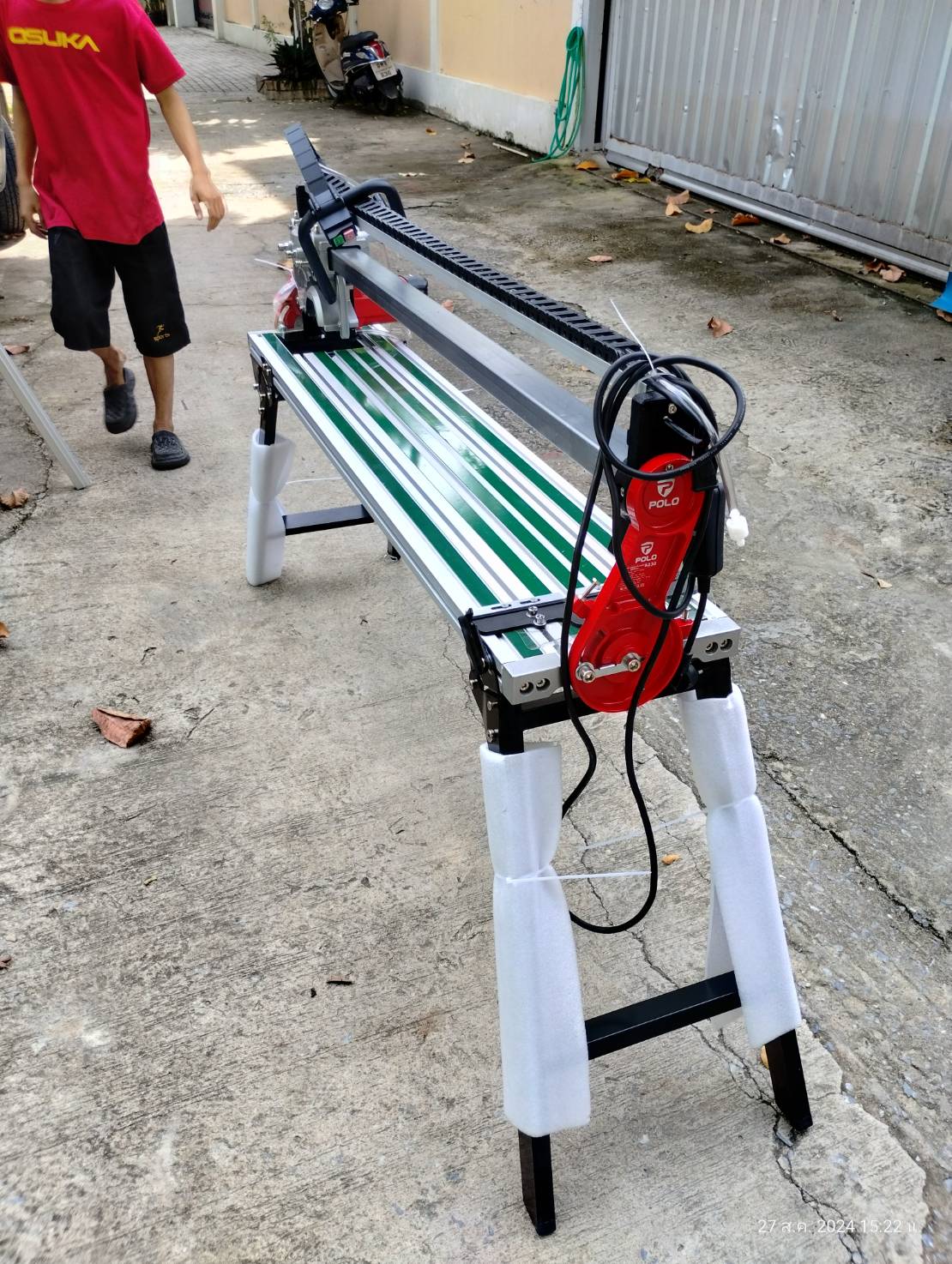 โต๊ะตัดกระเบื้อง1.2 ม.พร้อมขาตั้ง. 9232 POLO