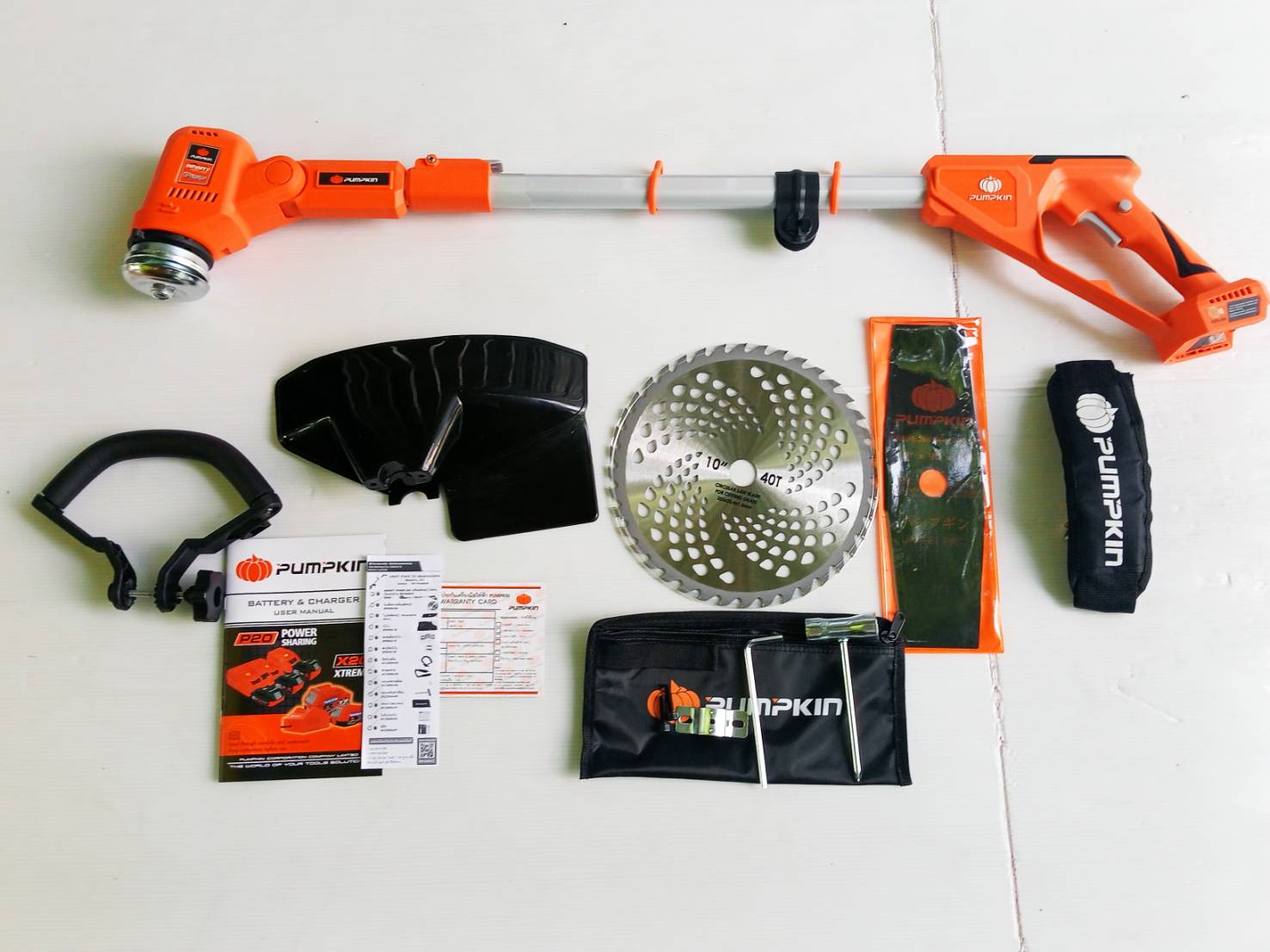 PUMPKIN INFINITY POWER 20V เครื่องตัดหญ้าไร้สาย20V INF-946BCB / 50563