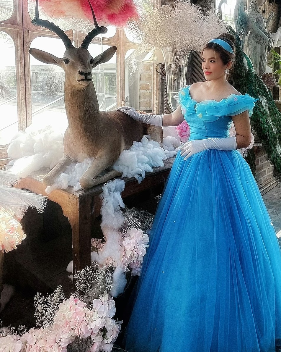 ชุดเจ้าหญิงซินเดอเรลล่า @ Movie 2015