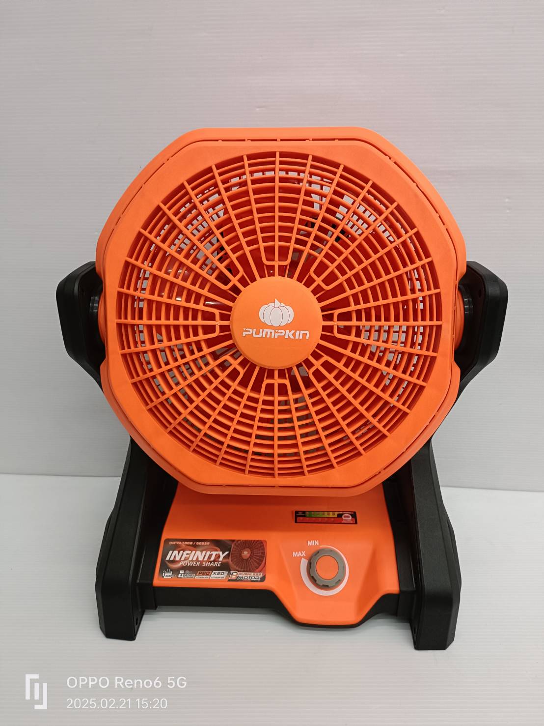 พัดลม10" INF-105FA PUMPKIN