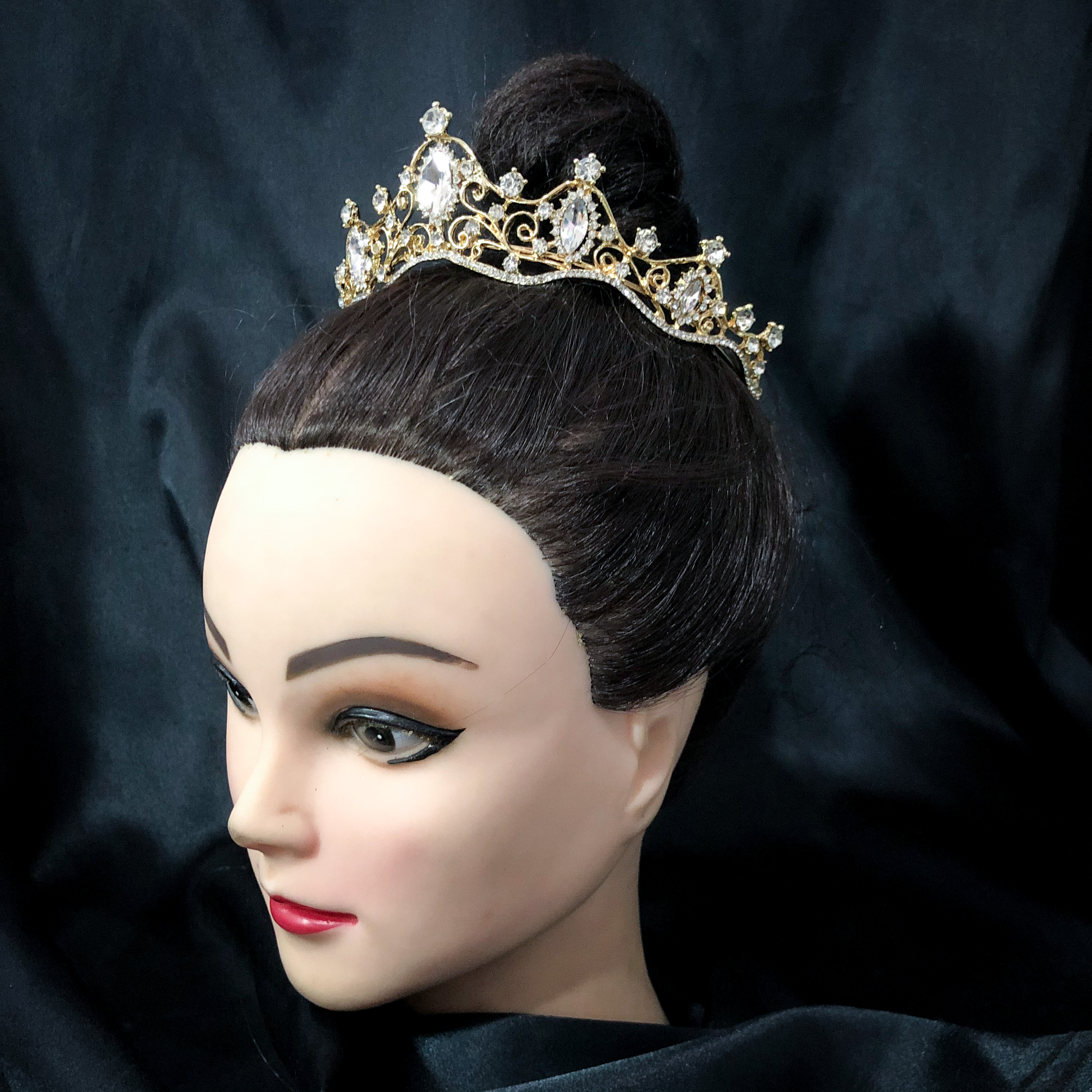 (พร้อมส่ง) เทียร่า 277 สีทอง