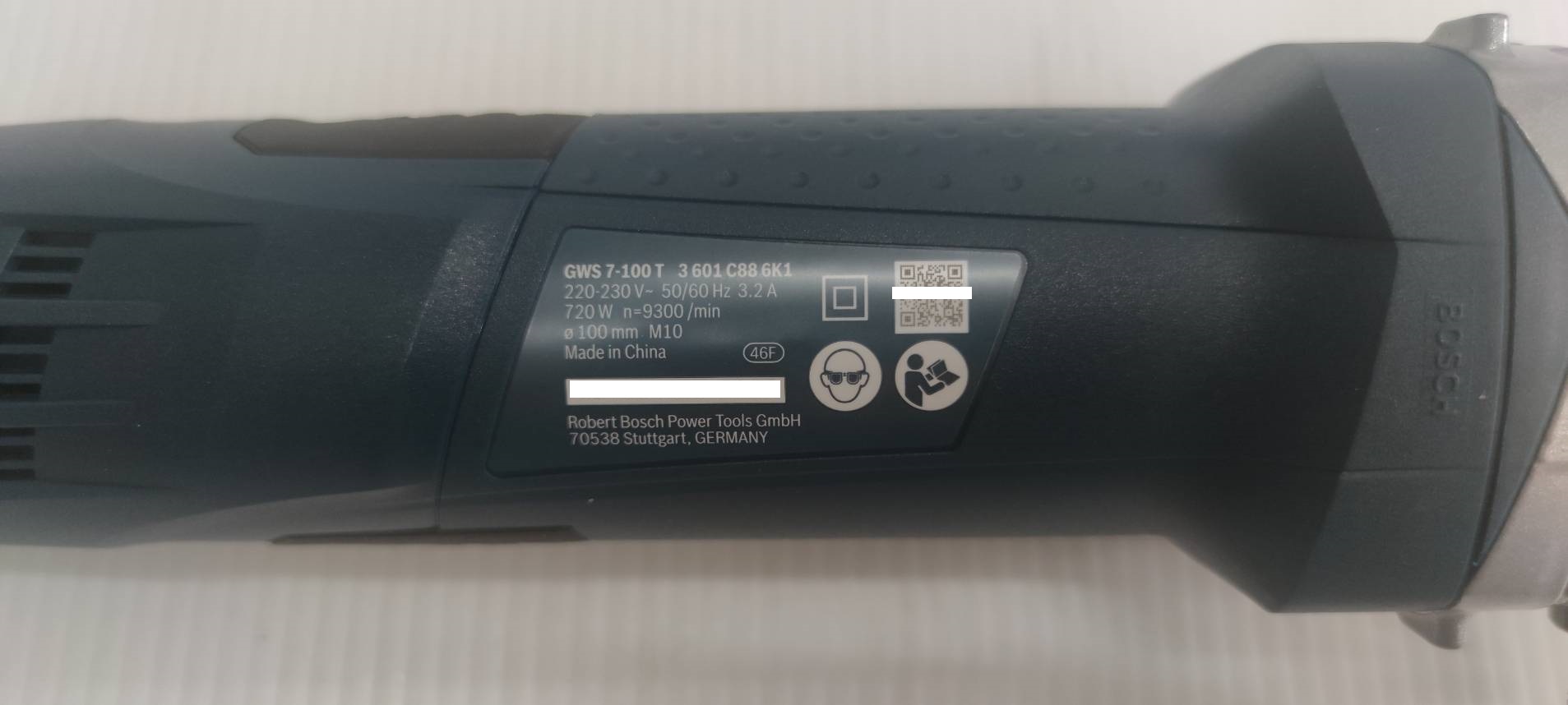 หินเจียร4" GWS7-100T BOSCH แรงบิดสูง