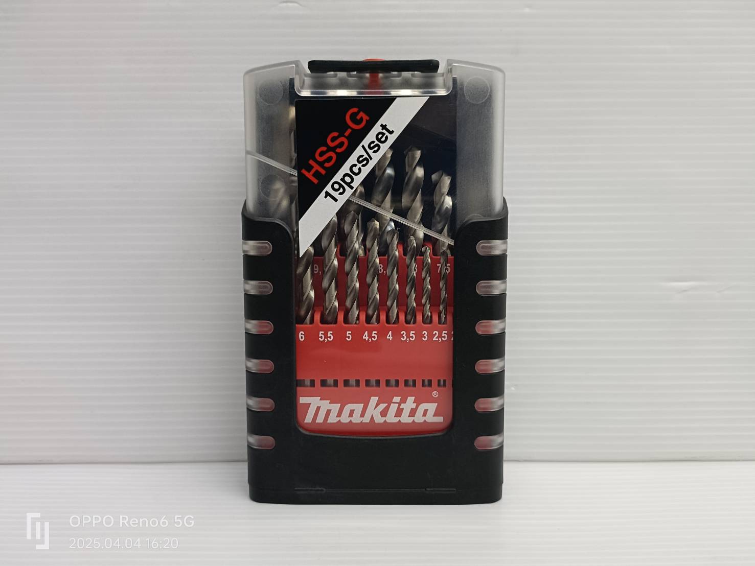 ชุดดอกสว่าน19ตัวชุด HSS-G MAKITA #D-29941