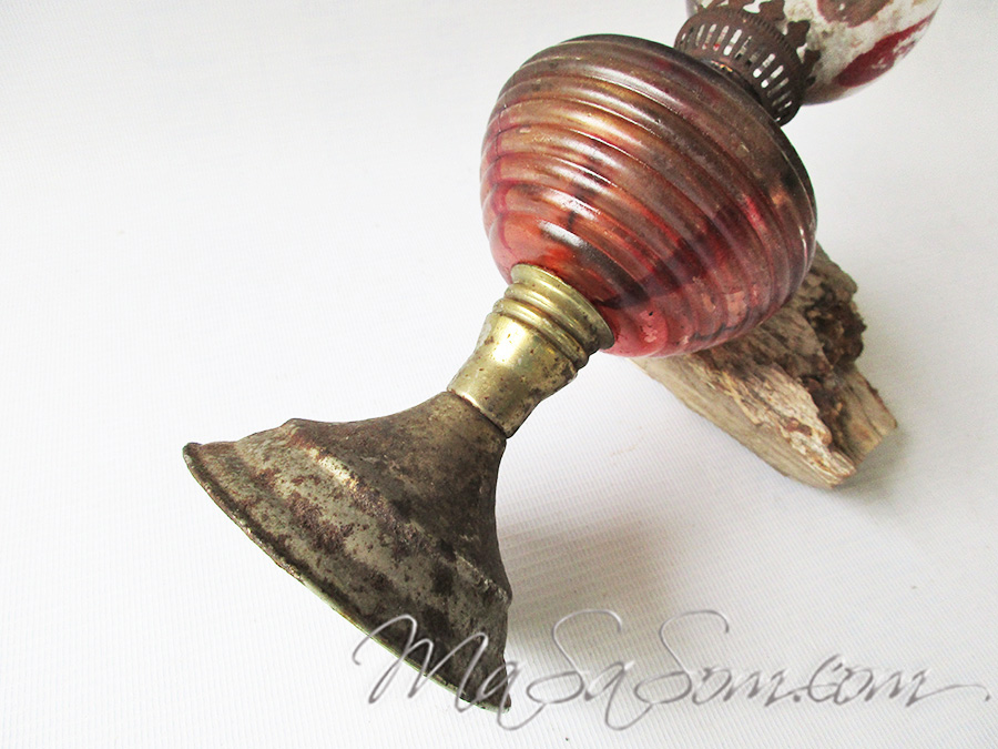 ตะเกียงลานเพ้นท์ลาย