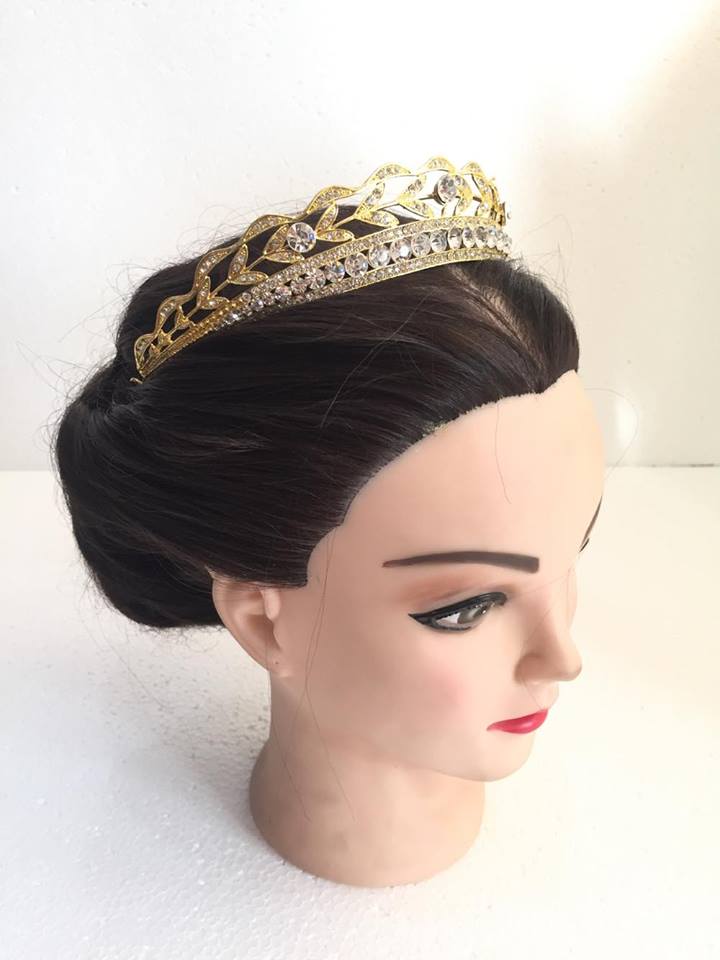 (พร้อมส่ง) เทียร่า 071 สีทอง