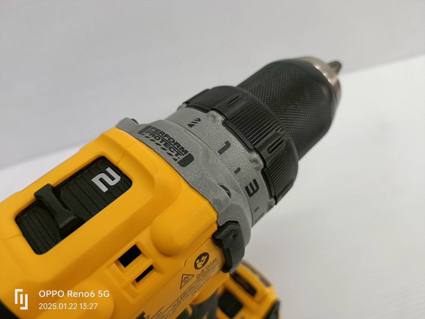 DEWALT สว่านไร้สาย 20V DCD801N-B1 (ตัวเปล่า)