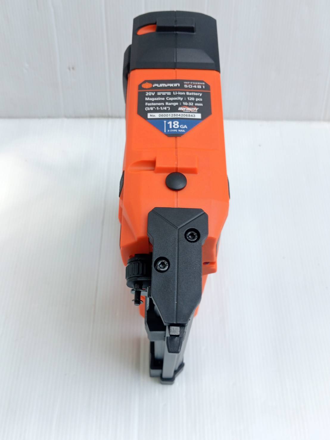 เครื่องยิงตะปูไร้สาย20V F32 INF-F32BNB PUMPKIN (เครื่องเปล่า) 50481