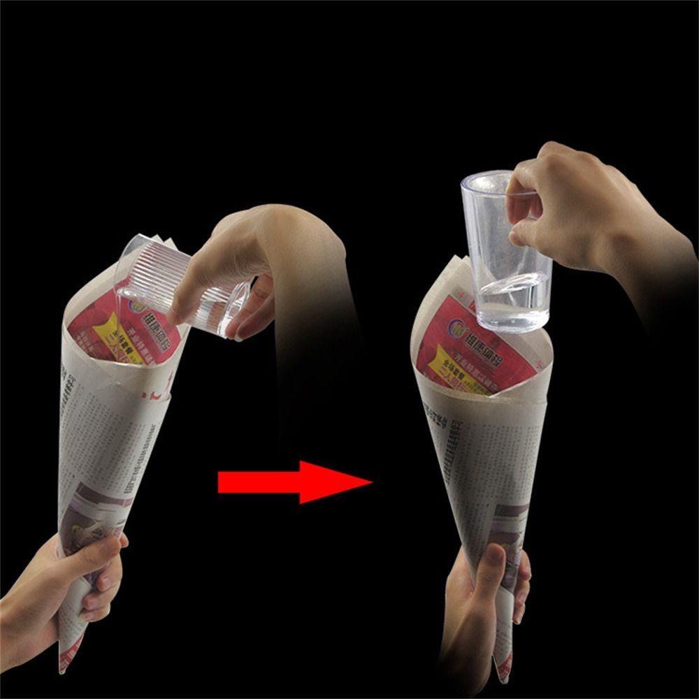 อุปกรณ์มายากล แก้วในกรวยกระดาษ / Comedy Glass in Paper Cone