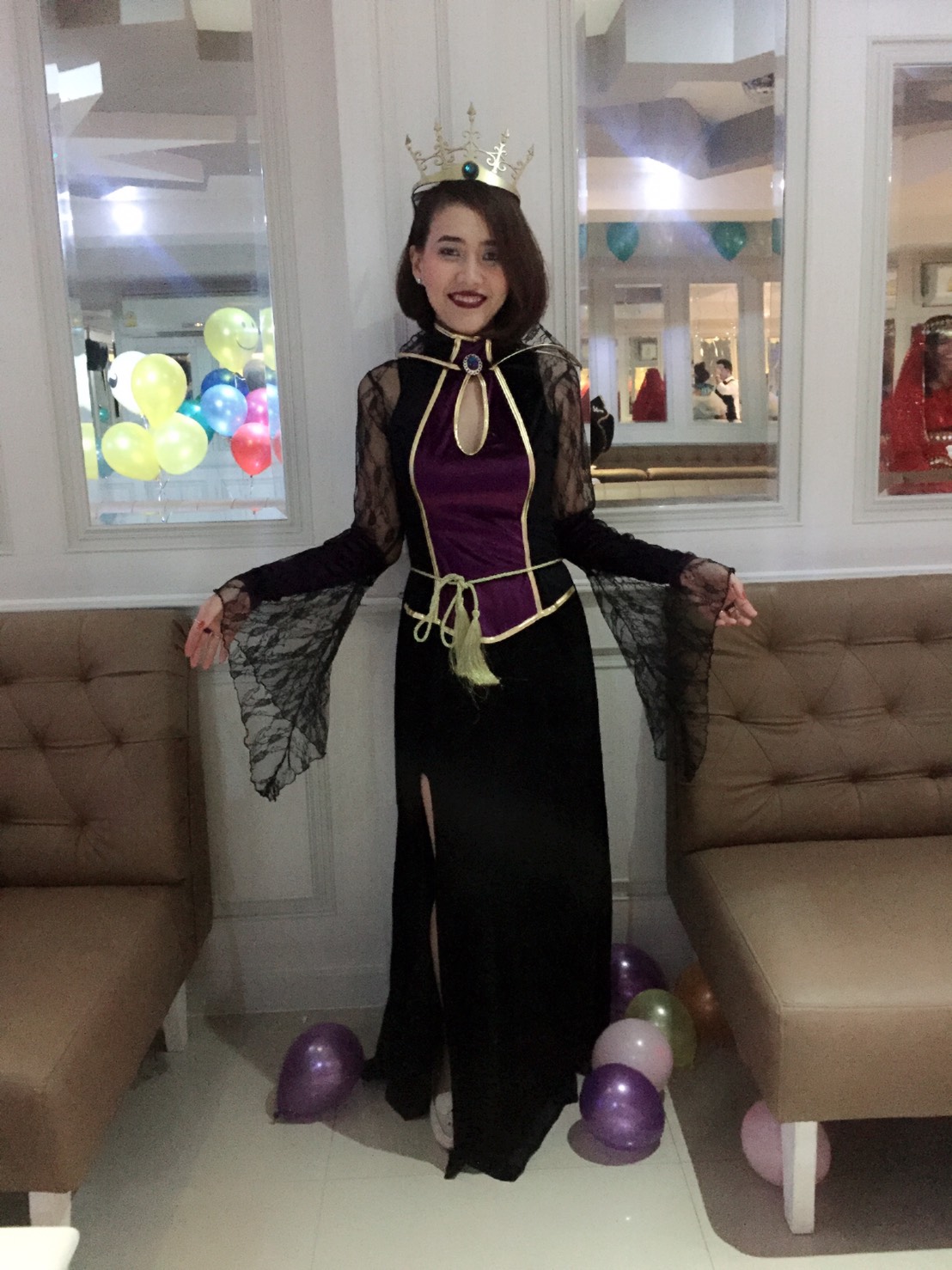 ชุดแม่มดสโนไวท์ Evil Queen Costume