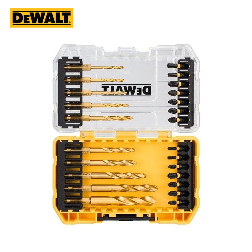 ชุดดอกไขควง + ดอกสว่าน 24 ชิ้น DT70748T DEWALT