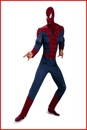 ชุดสไปเดอร์แมน แบบกล้าม
