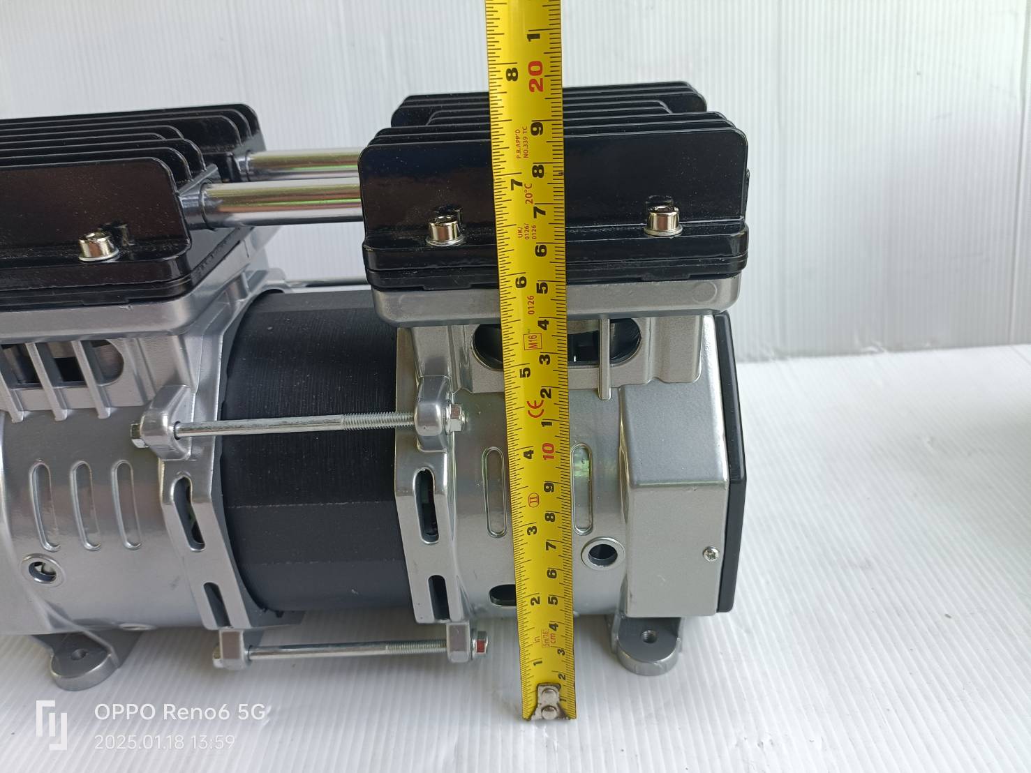 มอเตอร์ปั๊มลมออยฟรี 550W / 220V OS-W-PUMP