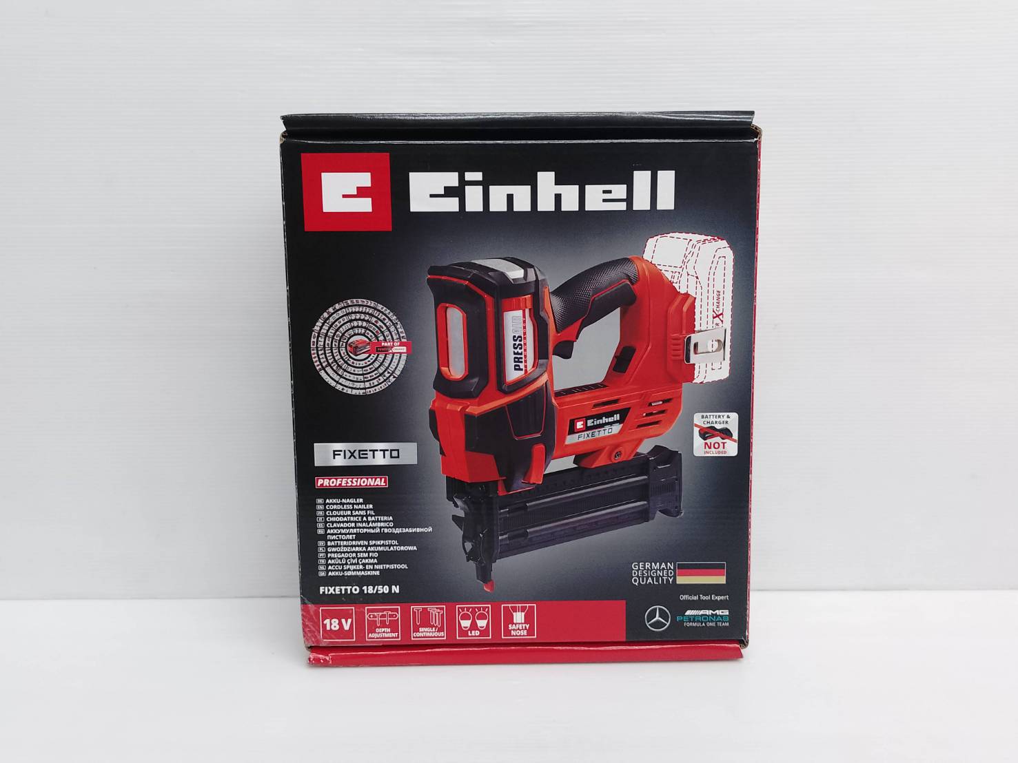EINHELL เครื่องปืนยิงตะปู18V FIXETTO 18/50 N (ตัวเปล่า) (F-50) (A4257797)