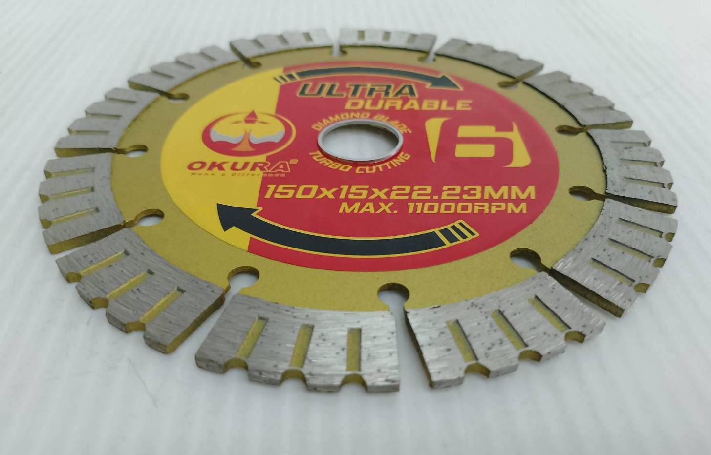 ใบเพชร 6" OKURA