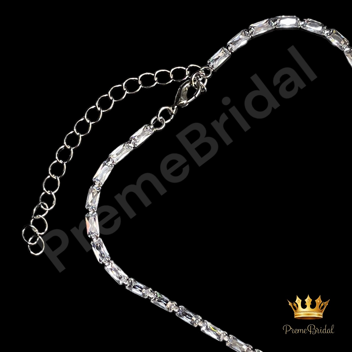 (พร้อมส่ง) สร้อยคอเพชร+ต่างหูแบบเข็ม 015 ใส่ออกงาน สวยหรูดูแพง โบว์สีชมพูหวานมาก