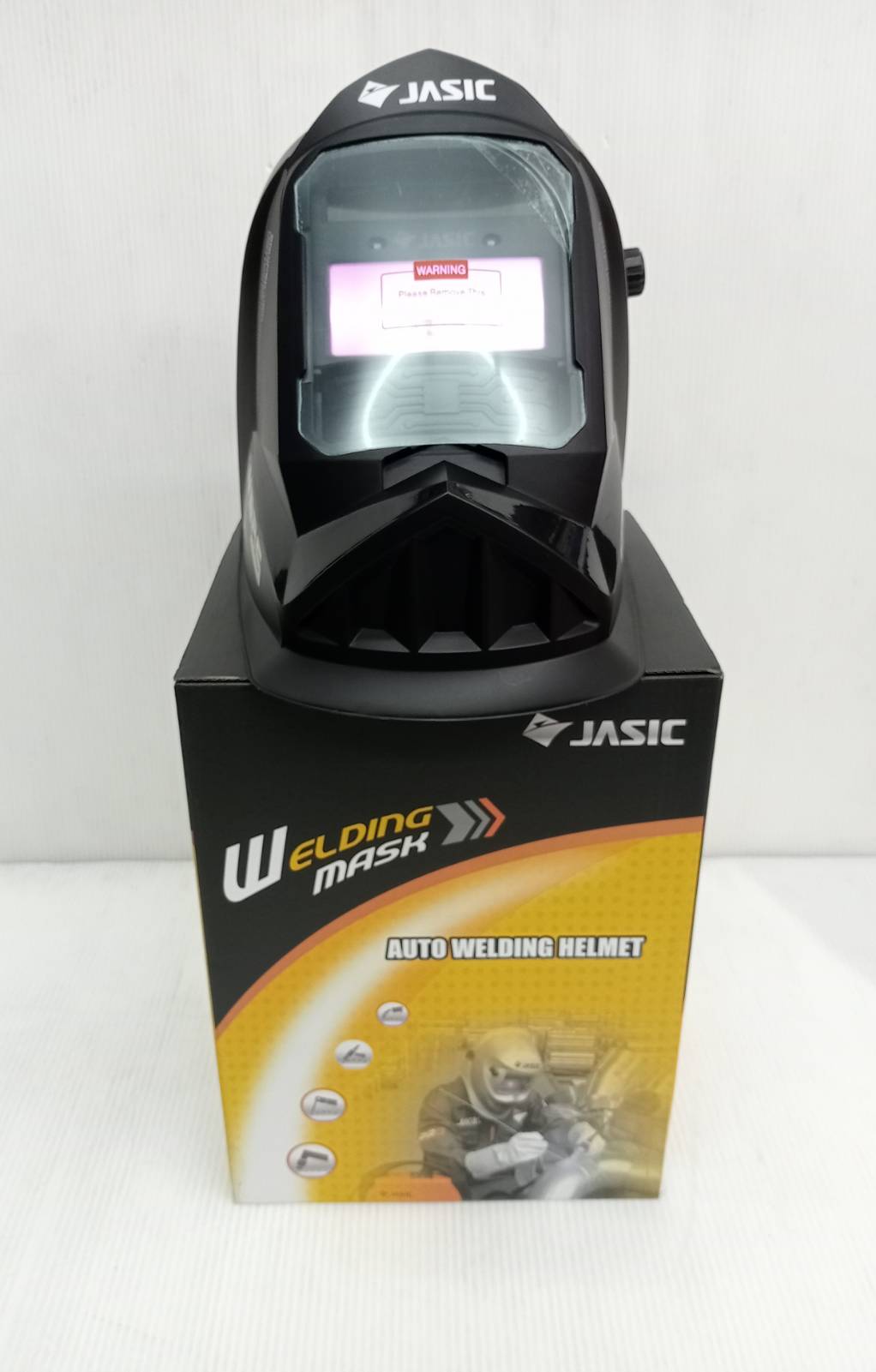 หน้ากากปรับแสงอัตโนมัติ JASIC รุ่น LY600G มีโหมดเครื่องเจียร