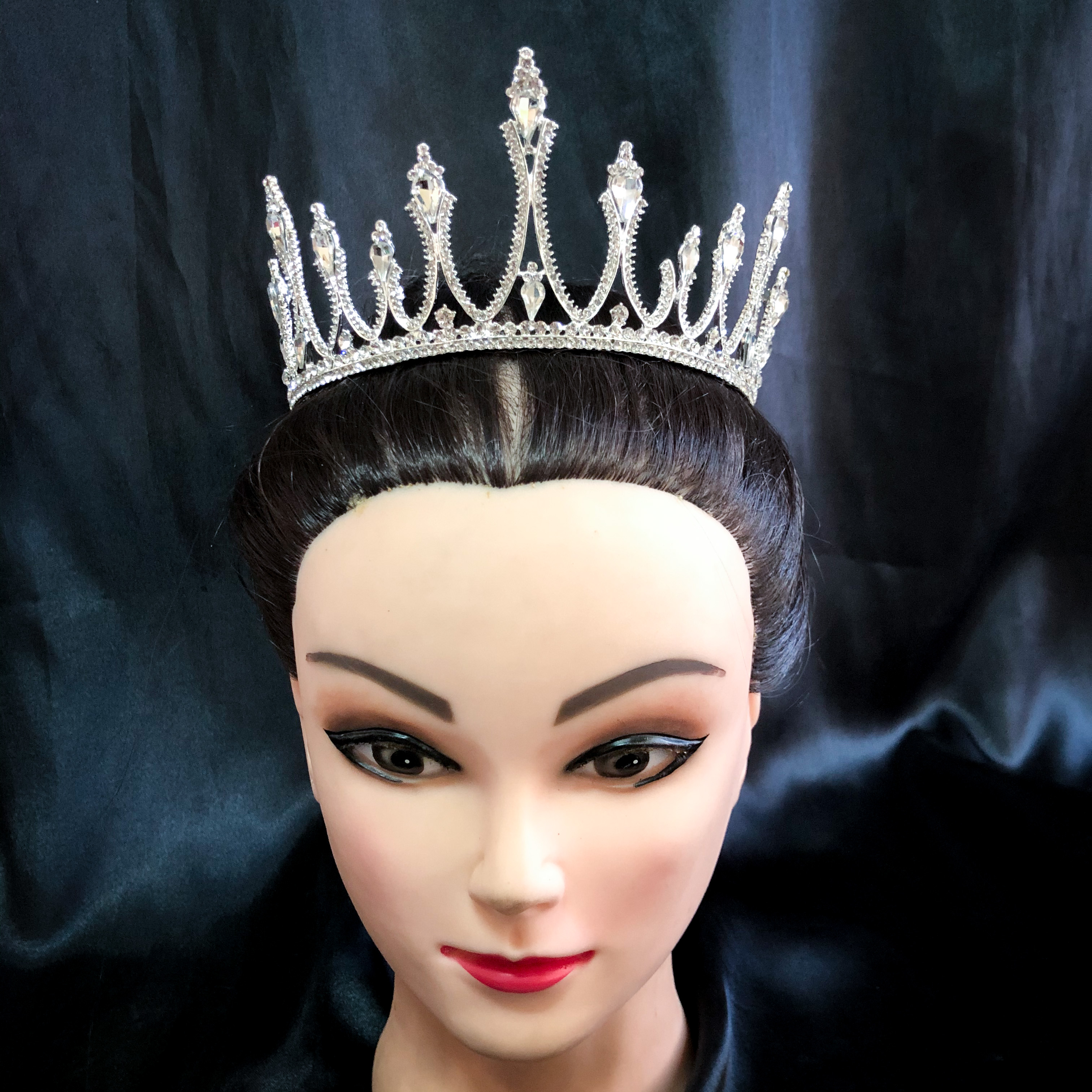 (พร้อมส่ง) เทียร่า 290 มงกุฎนางงาม มงกุฎเจ้าหญิง งานสวย ปราณีต QCเพชรทุกเม็ด สินค้าพร้อมส่งจากไทย