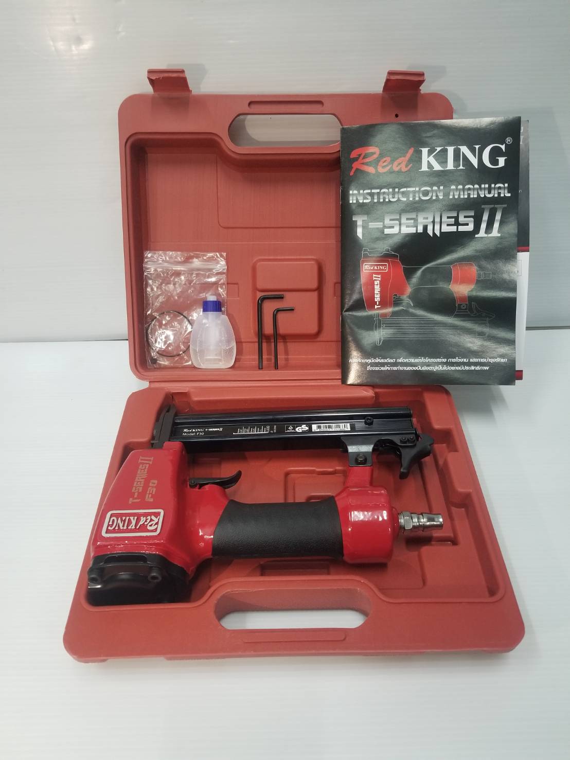 แม็กยิงตะปูลม ขาเดี่ยว F-30-T REDKING (T SERIES) II