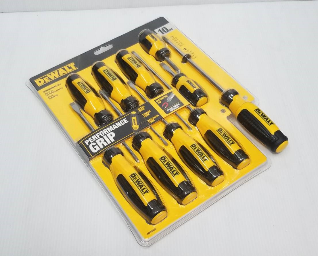 ชุดไขควง 10ชิ้น DWHT65201 DEWALT