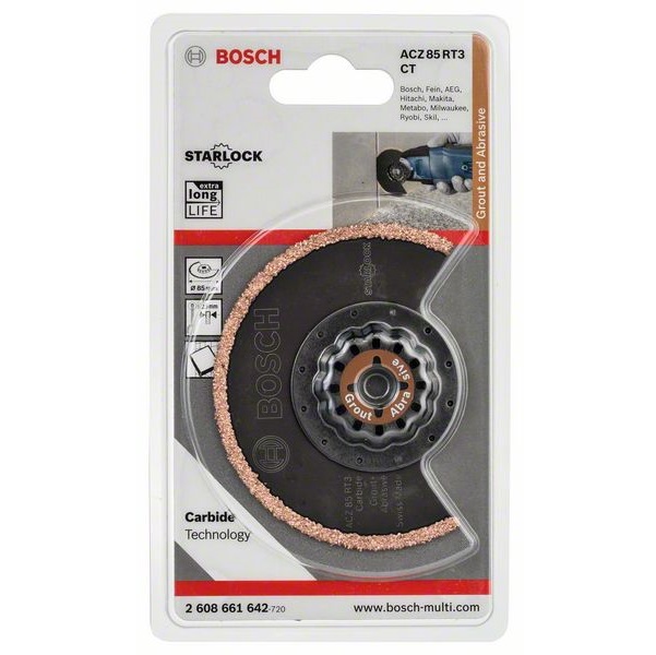 ใบมัลติทูล ACZ85RT3 BOSCH #2608661642