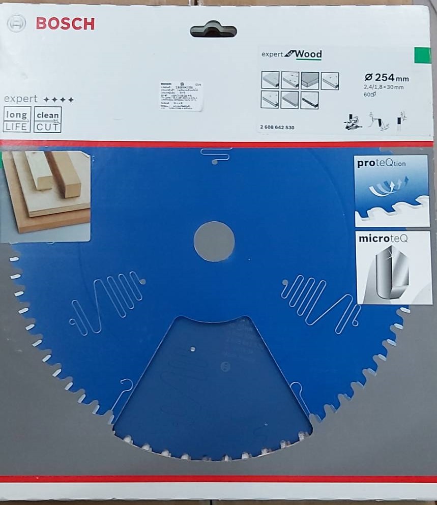 ใบเลื่อยวงเดือน Expert for wood Mitre Saw 10"x60T BOSCH