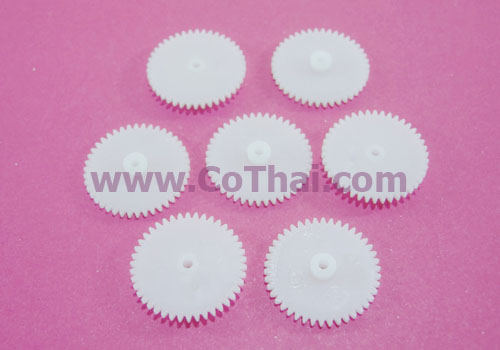 เฟือง พลาสติก สีขาว 42T2A v0.5 3.6(1.5)x22x1.95