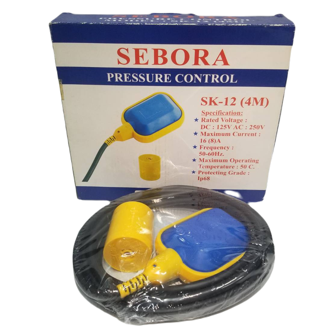 สวิทซ์ลูกลอยไฟฟ้า SK-12(4M) SEBORA