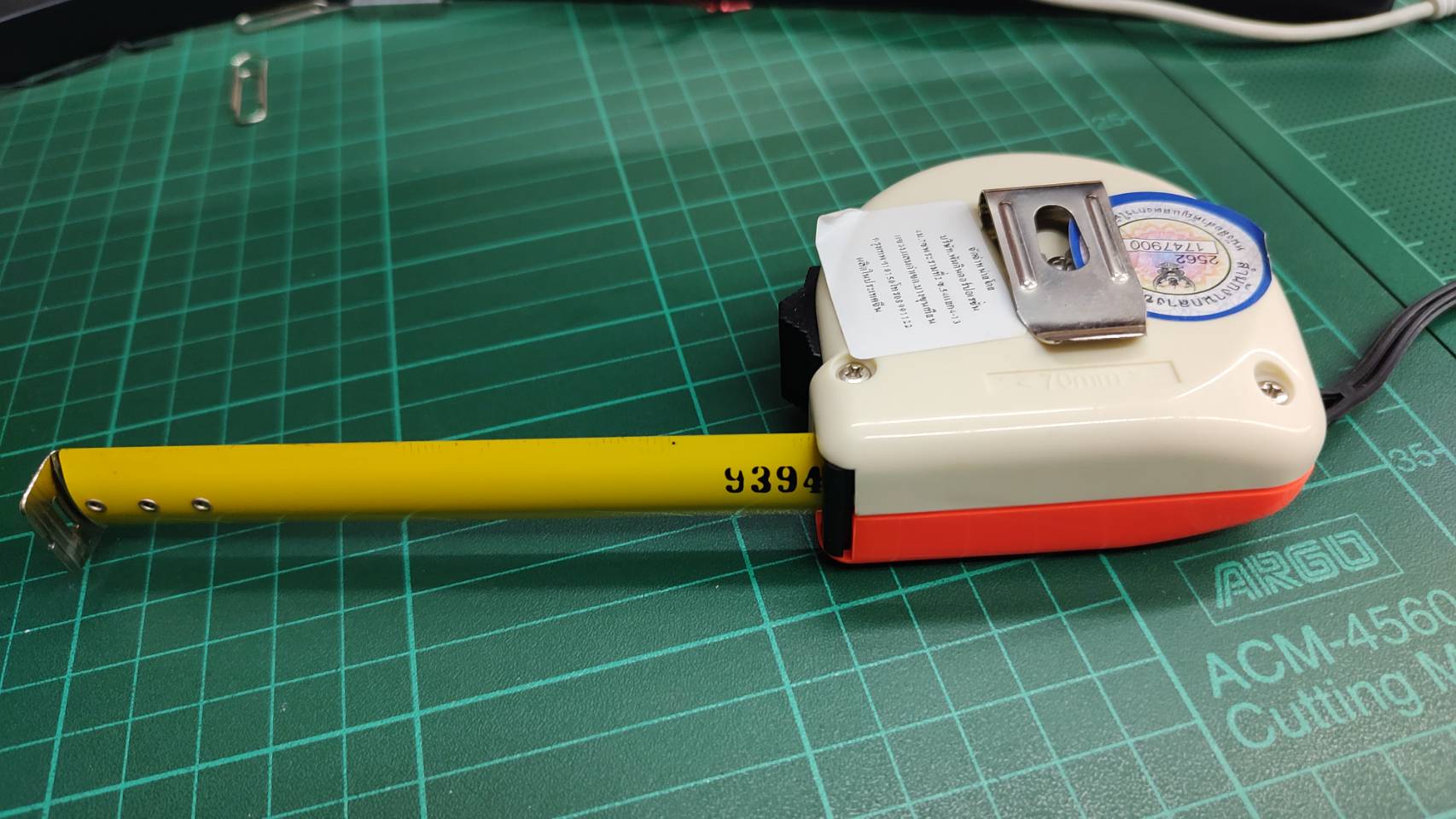 ตลับเมตร 5m (5เมตร). PUMPKIN 10112 / TJ5019 Power Tape (คละสี)