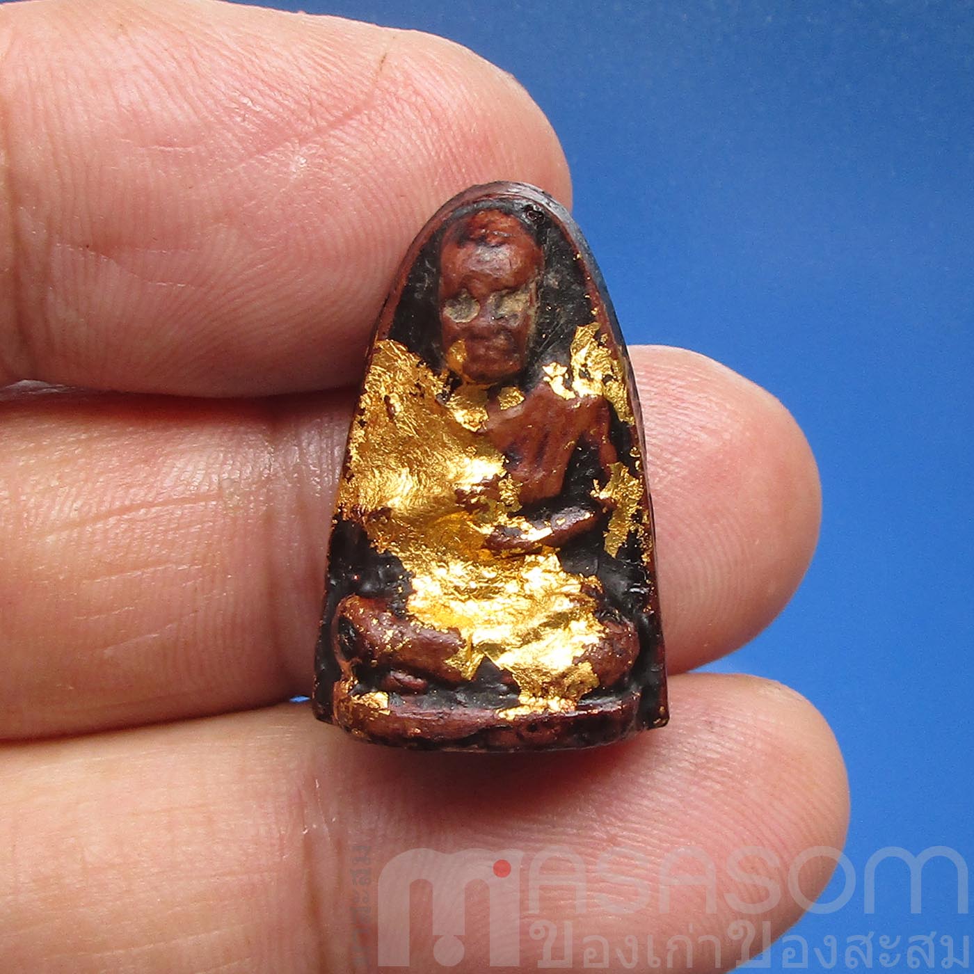 พระผงรูปเหมือนสมเด็จโต หลังกาบหมาก