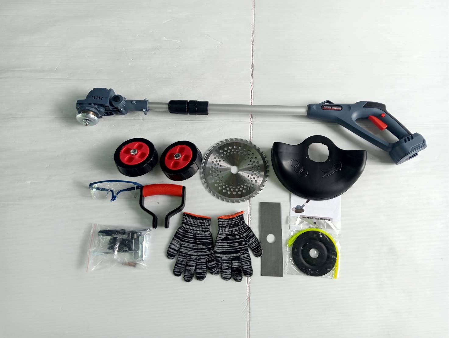 MASARU รุ่น SCM-500N เครื่องตัดหญ้าไฟฟ้าไร้สาย20V พร้อมอุปกรณ์เสริม
