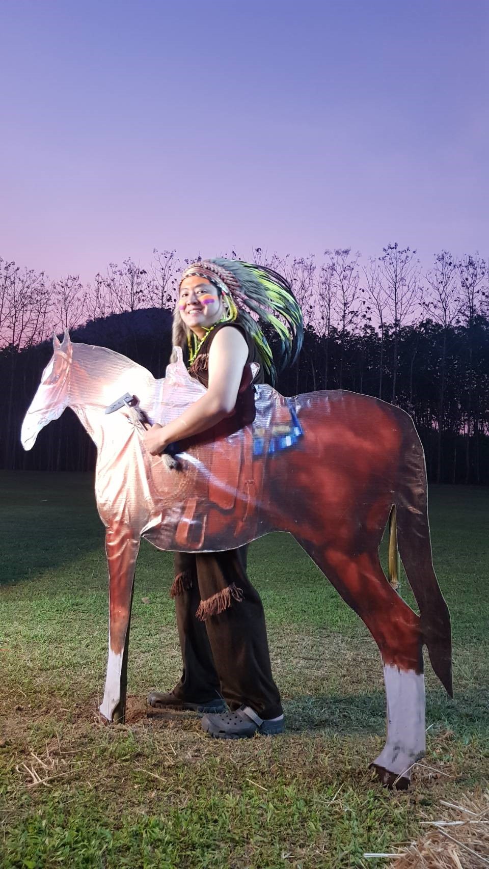 ชุดอินเดียแดงหัวหน้าเผ่า