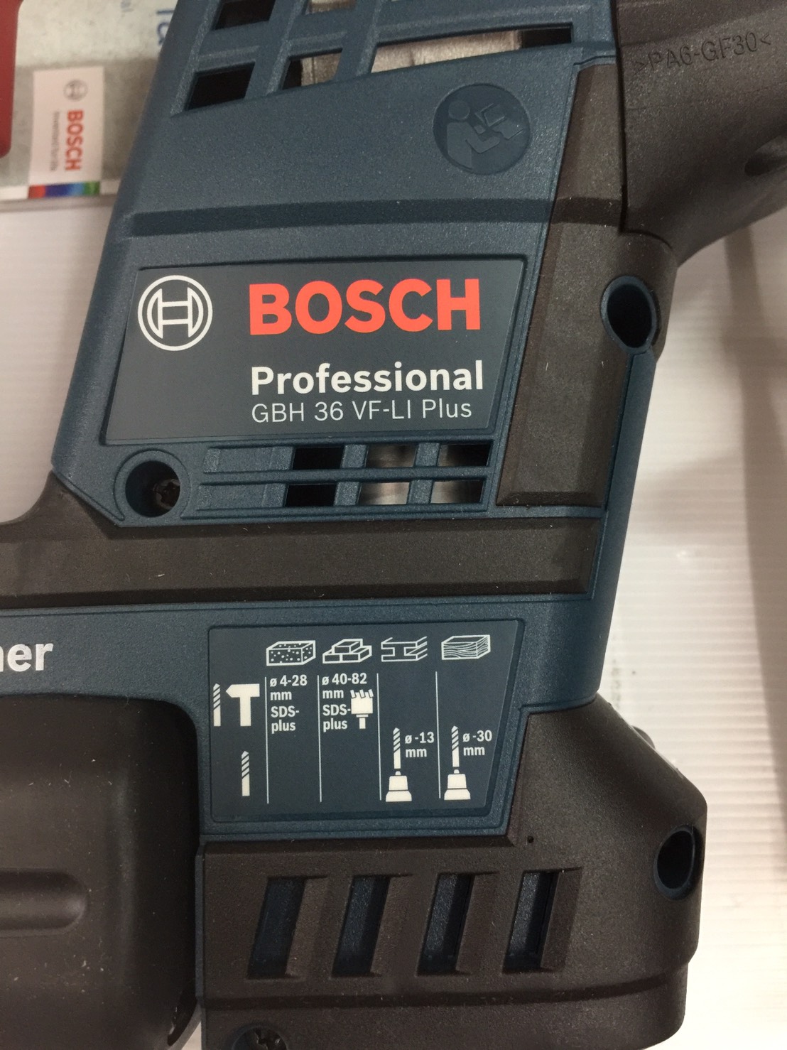 สว่านโรตารี่36V GBH36VF-LI Plus BOSCH