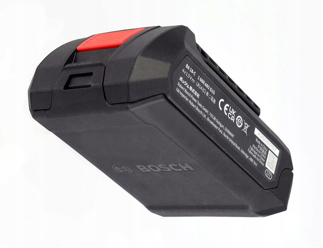 อแดปเตอร์แปลงแบต18V BA18-C BOSCH 1608M00C4B ( ใช้ถ่าน LR14 4ก้อน )