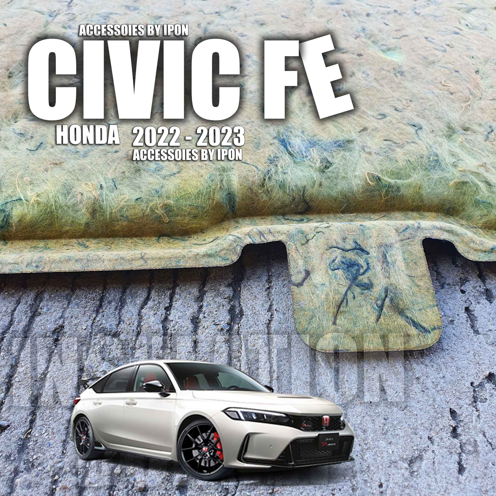 แผ่นกันความร้อน HONDA CIVIC FE ทุกรุ่น แท้ห้าง