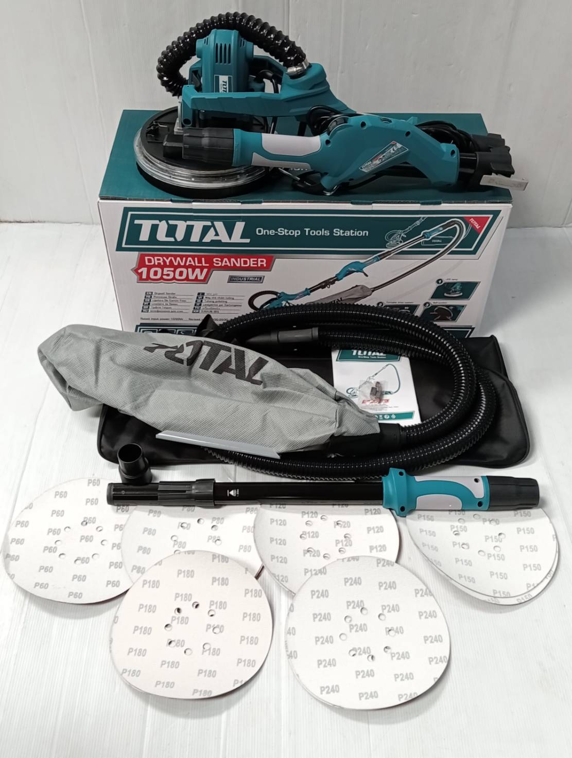 Total เครื่องขัดผนังปูนและฝ้า กำลัง 1050W รุ่น TWS10501