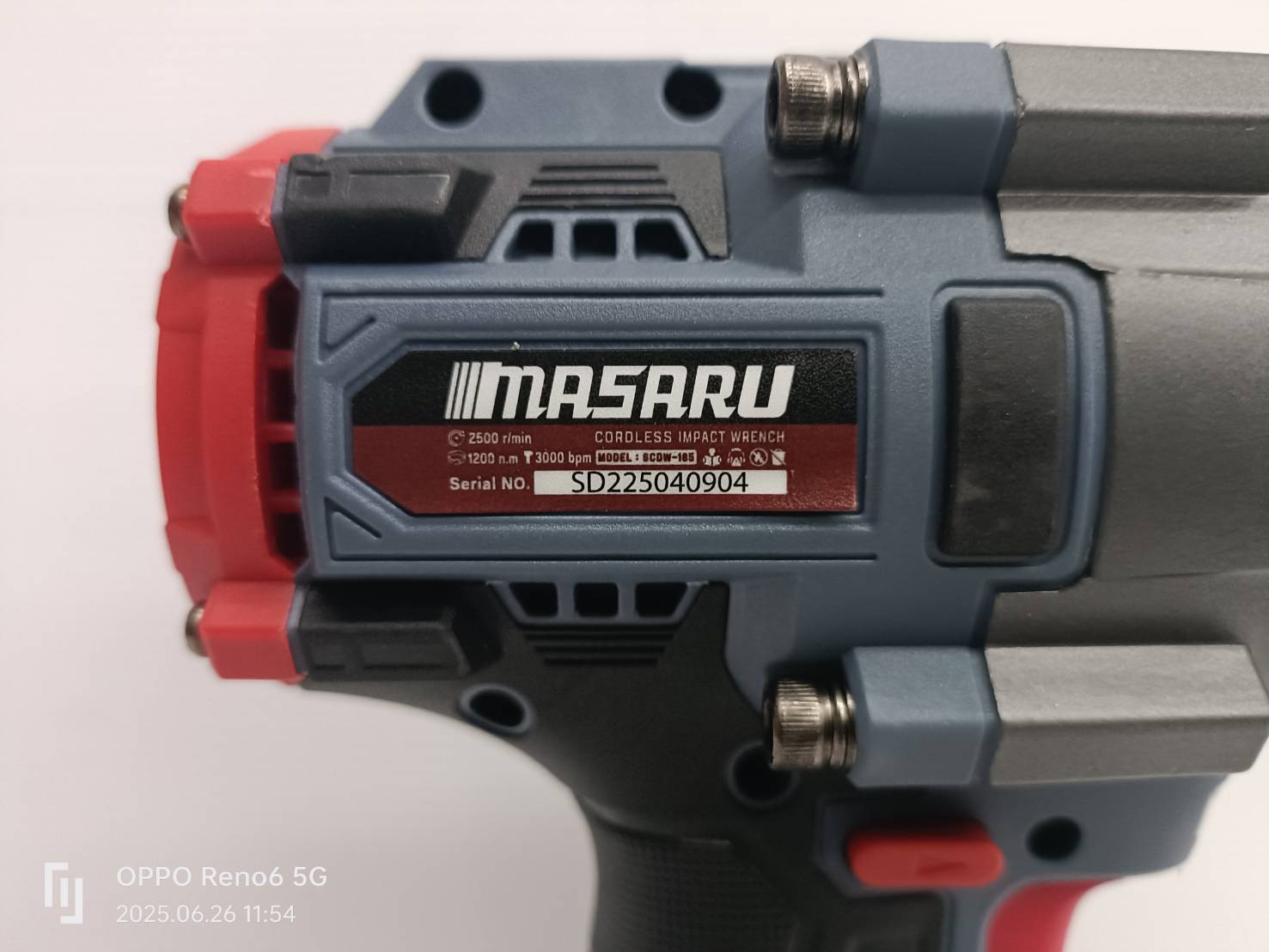 MASARU บล็อกแบต20V SCDW-165-B1 BRUSHLESS