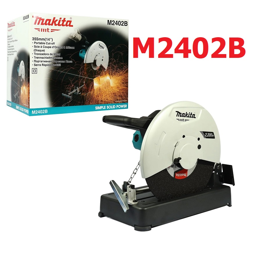 M2402B เครื่องตัดเหล็ก 14″ (355 มิล) 2,200 วัตต์ MAKITA (MT Series)