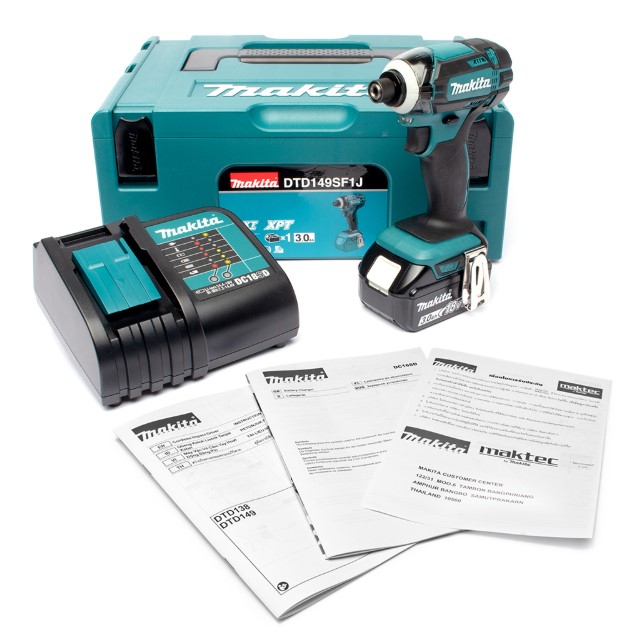ไขควงกระแทกไร้สาย1/4 DTD149SF1J MAKITA