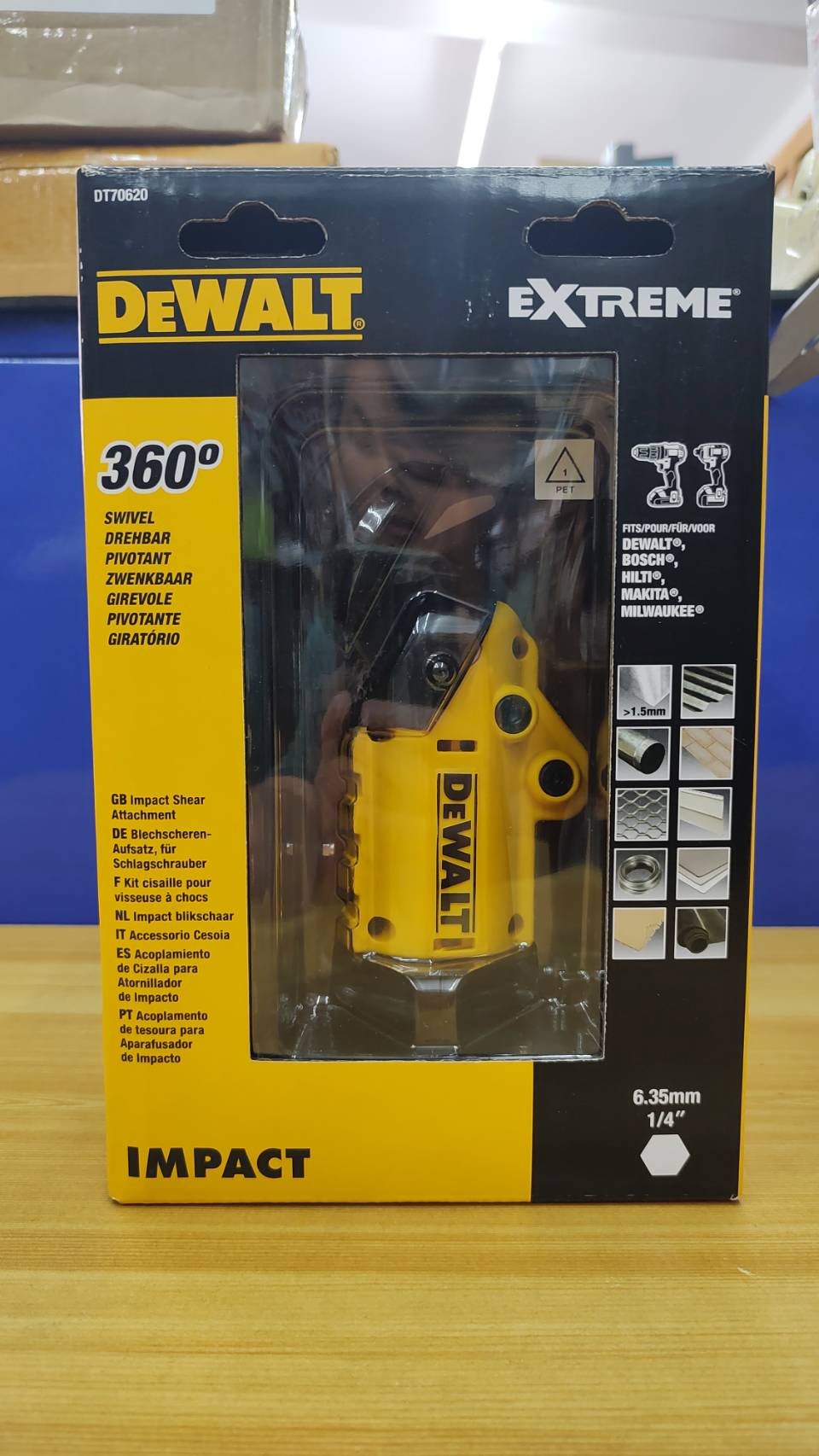 DEWALT อุปกรณ์เสริมสำหรับแปลงเป็นเครื่องตัดแผ่นโลหะ ตัดเมทัลชีท DT70620-QZ