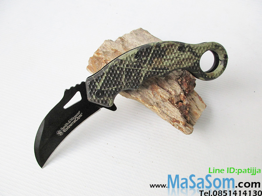 มีดพับ Smith&Wesson คารัมบิตมือสอง