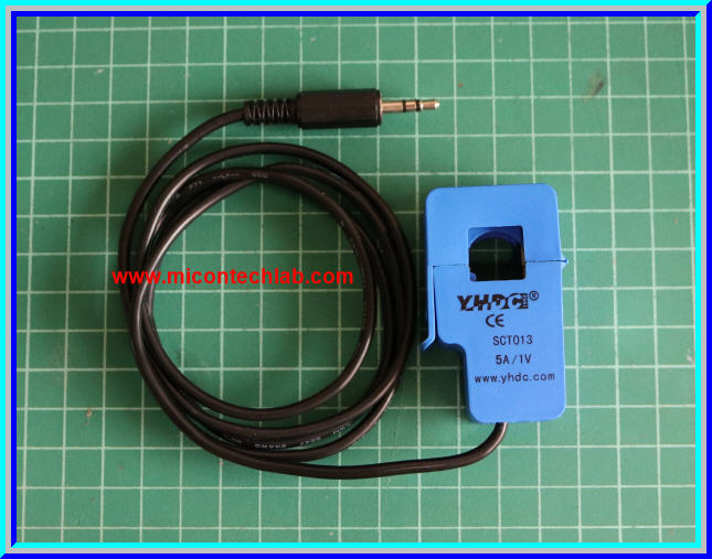 1x SCT-013-005 CT 0-5A to 0-1V Split Core Current Transformer