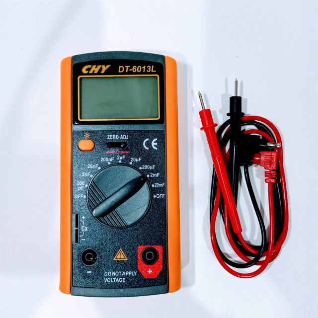 มิเตอร์สำหรับวัดคาร์ปาซิเตอร์ DT-6013L CHY
