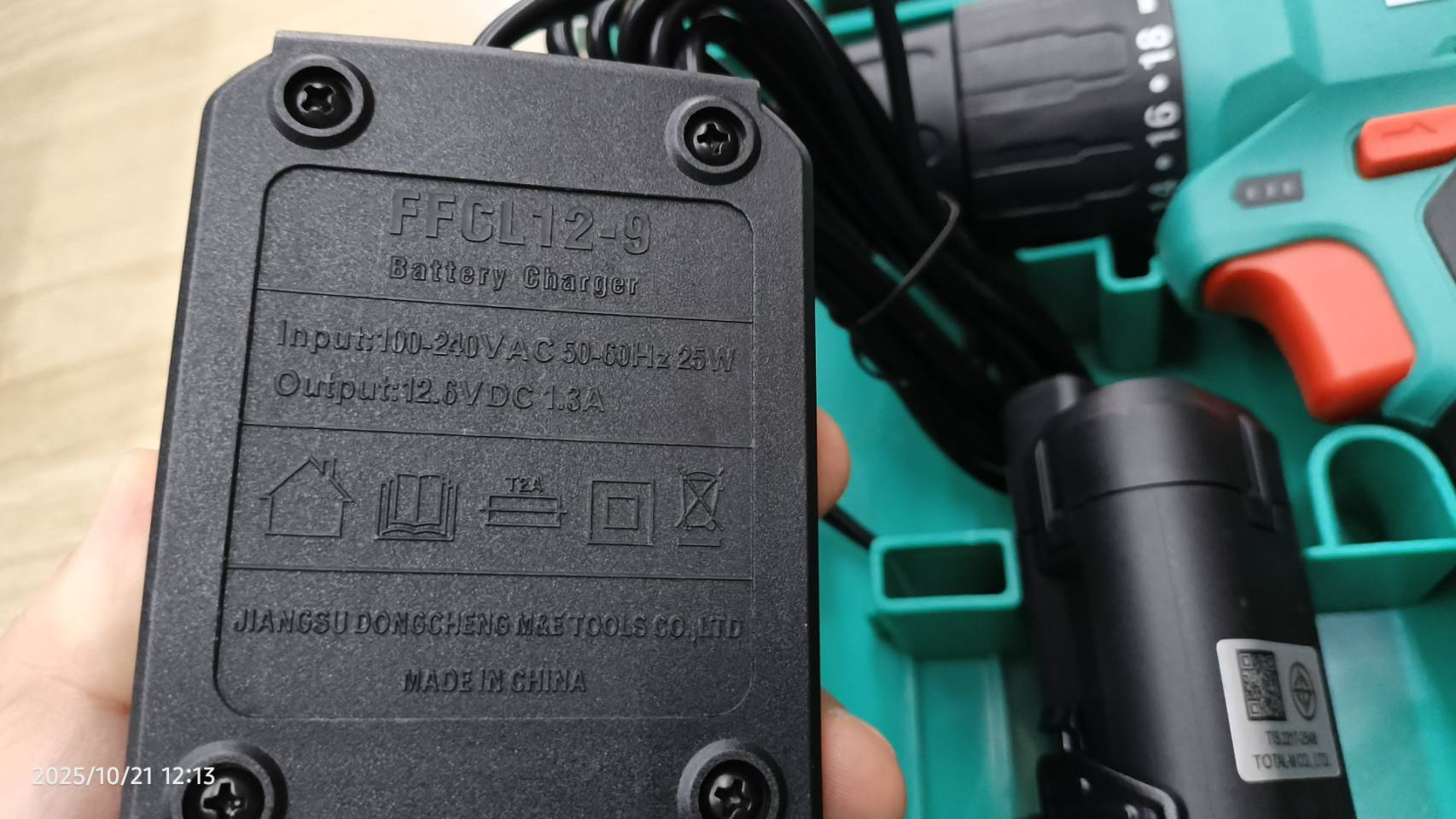 DCA สว่านกระแทก12V รุ่น ADJZ1202i ( TYPE E ) พร้อมแบตเตอรี่ 2ก้อน เครื่องแท้จากศูนย์ สินค้ารับประกัน 1ปี