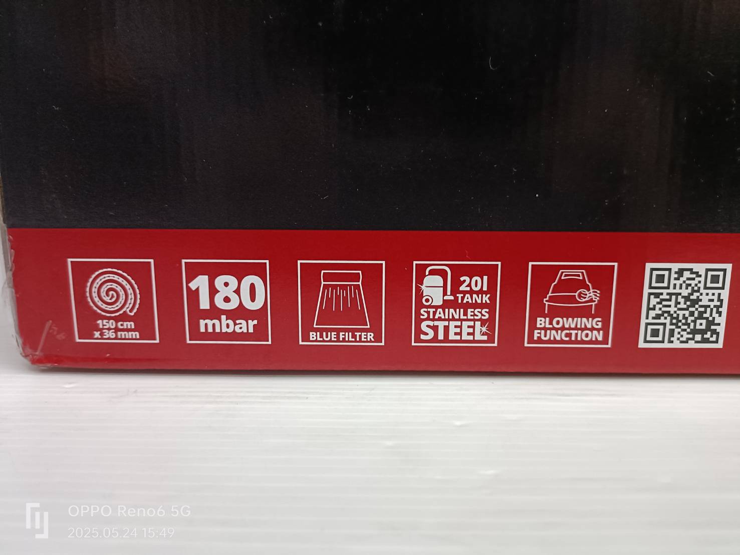 เครื่องดูดฝุ่นแห้งและเปียก20ลิตร TC-VC1820S Einhell