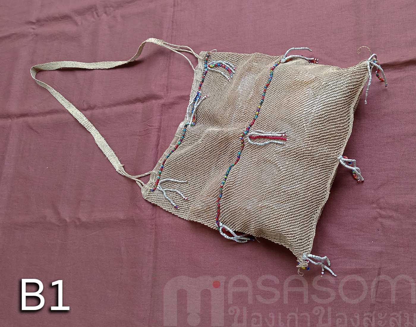 กระเป๋าถักเชือกใยกัญชง