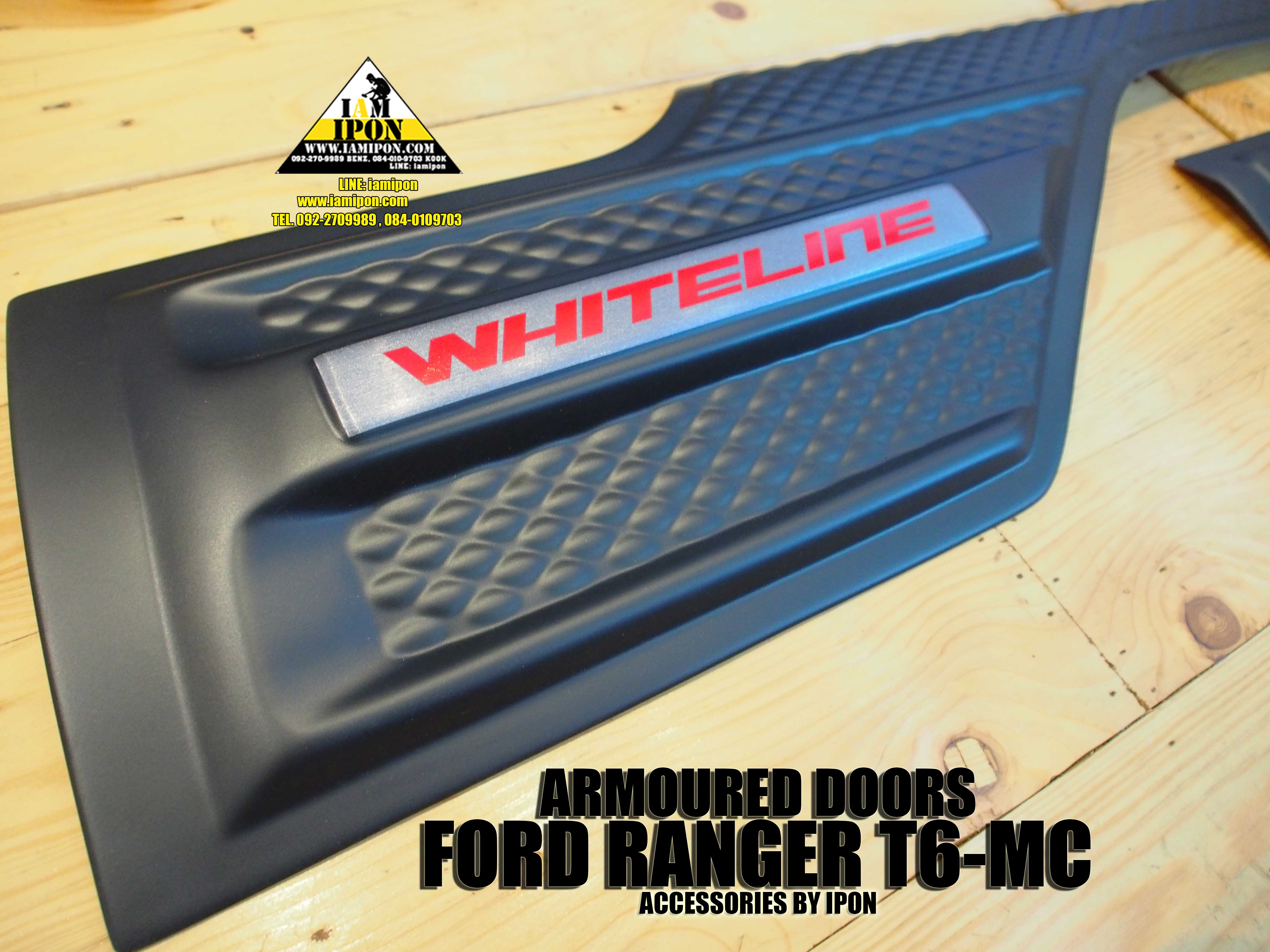 ARMOURED DOORS FORD RANGER T6-MC ชุดกาบประตูด้านบนฟอร์ดเรนเจอร์ T6-MC